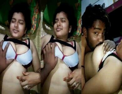 Big boobs beautiful sexiest bhabi illegal affair leaked mms