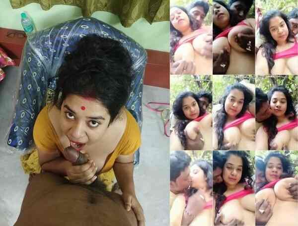 indian desi xxx bengali boudi boob pressed in jungle leaked