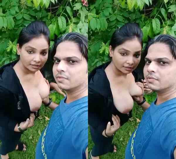 Very horny beautiful couples desi hot xxx enjoy outdoor mms HD