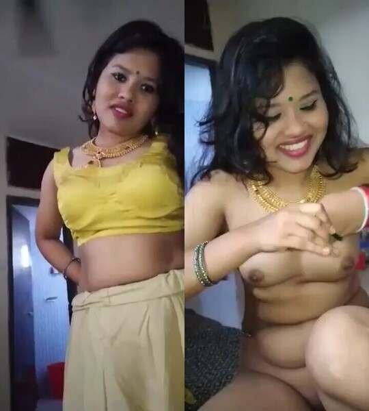 Beautiful new marriage desi bhabi pron make nude video for bf