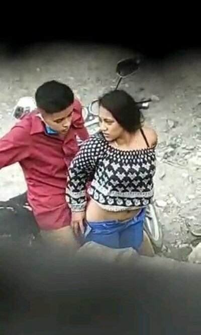 Bf Image - Horny couples indian gf bf porn stand fucking secretly rec outdoor