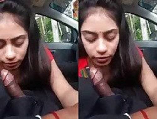 Very sexy horny girl indian xvideo blowjob bf cock in car mms