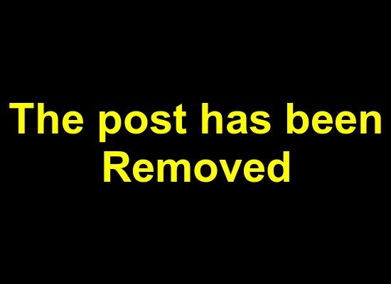 post removed